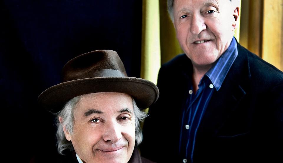 DESERT�RENES SANG: Ry Cooder (t.v.) og Chieftains-grunnlegger Paddy Moloney. Foto: Judith Burrows/Shorefire Media