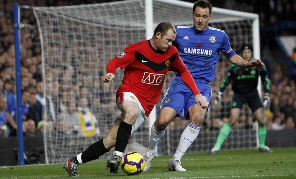 TIL TV 2: De neste tre �rene skal TV 2 vise Chelseas John Terry og Manchester Uniteds Wayne Rooney for norske seere.Foto: SCANPIX/REUTERS/Eddie Keogh