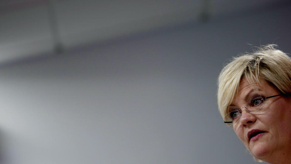 BEKYMRET: Kunnskapsminister Kristin Halvorsen (SV). Foto: Stian Lysberg Solum / SCANPIX