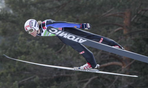 TUNGT: Bj�rn Einar Rom�ren var skuffet over sjuendeplass etter to VM-hopp i Planica. 
Foto: Primoz Lovric, Scanpix