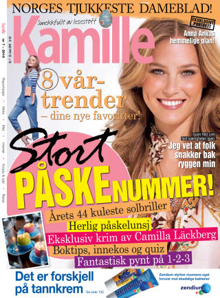P�SKENUMMER: Faksimile Kamilles p�skenummer.