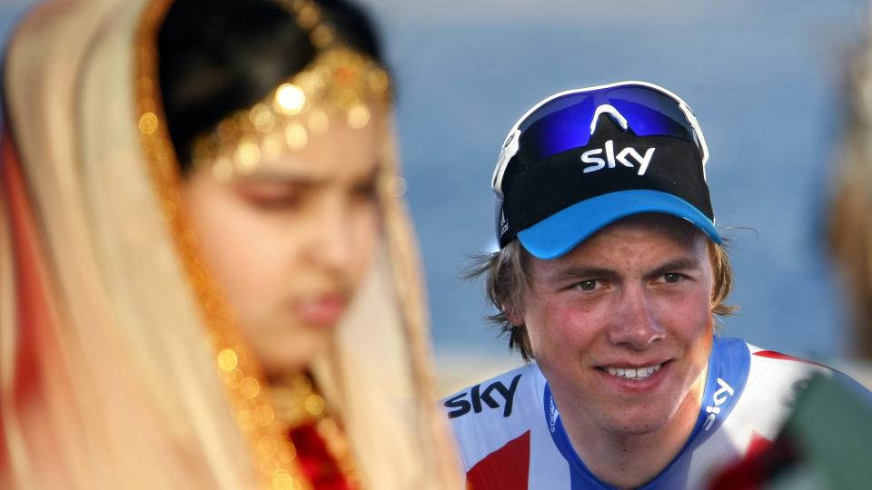 MAGEPROBLEMER �DELA: Edvald Boasson Hagen var en av favorittene, men syklistens mage stoppet hedersplassering i Milano - San Reamo. Foto: Ian Langdson / EPA.