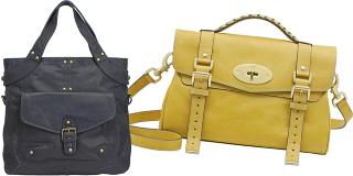 FRA VENSTRE: La Redoute (kr 899), Mulberry (kr 7500). Foto: produsenten