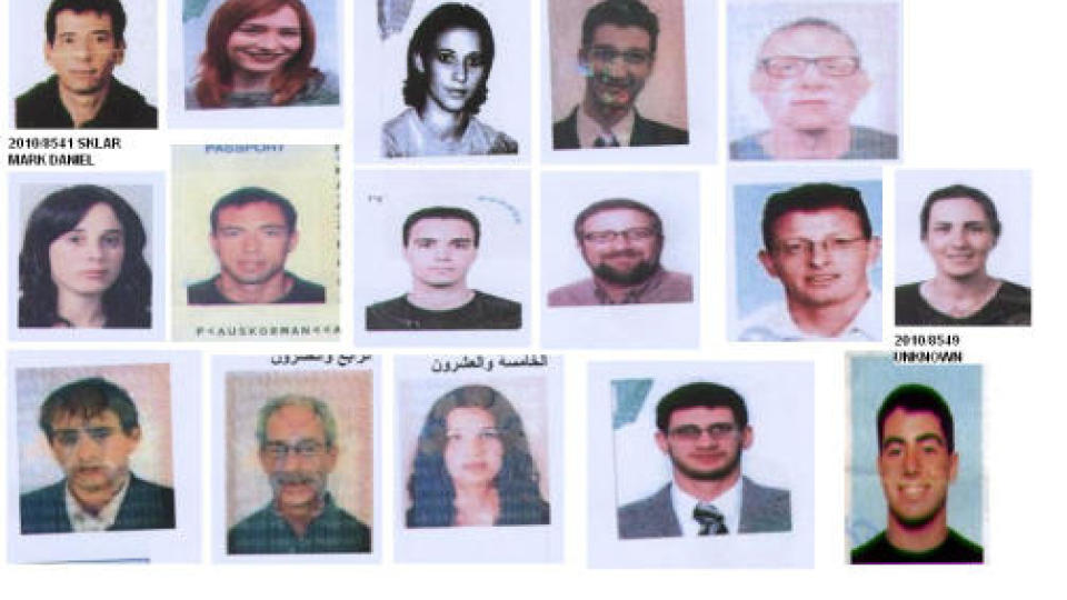 16 NYE ETTERS�KTE: Disse 16 mennene og kvinnene etterlyses i anledning drapet p� Hamas-topp Mahmoud al-Mabhouh i Dubai 20 januar 2010. Det totale antallet er n� 27. Foto: Interpol