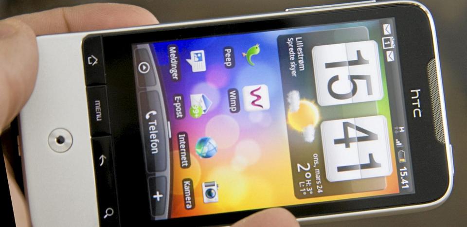 TERNINGKAST FEM: HTC Legend FOTO: Hallvard Lunde