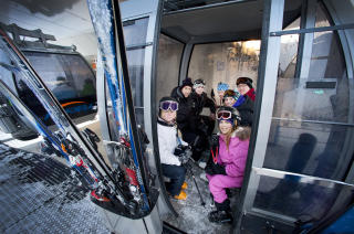 FJERDEPLASS:Hafjell har flotte gondoler, men f�r noen poeng mindre enn Oppdal og f�r den sure plassen rett utenfor pallen. Foto: Jon Terje Pedersen