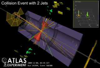 KJEMPEFART: Kollisjonen i LHC skal bringe frem en rekke interessante data. Foto: CERN