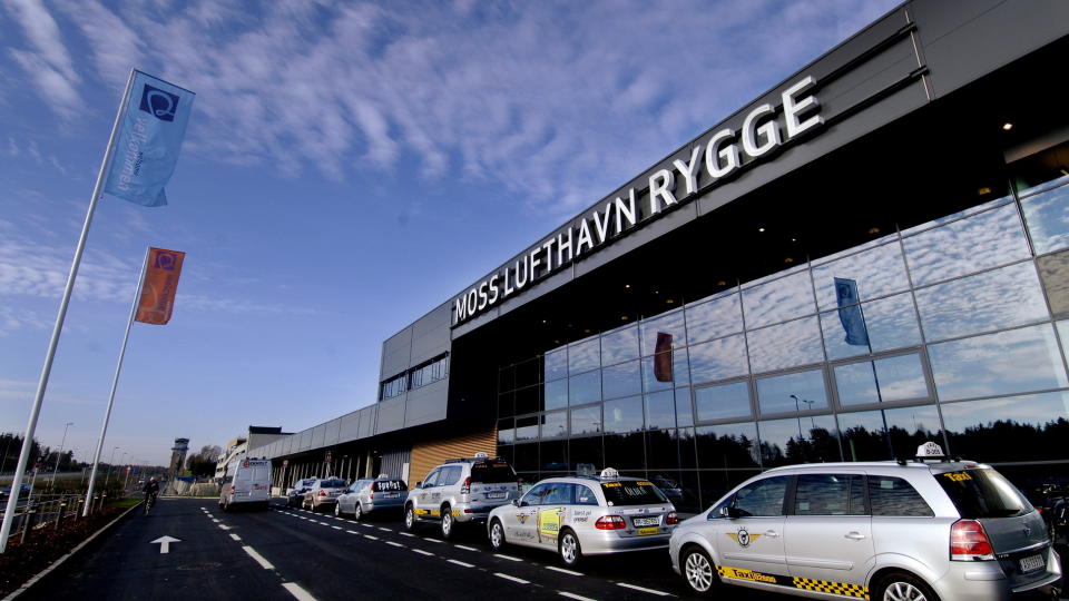 MOSS LUFTHAVN RYGGE:  Ryanair �pner sin f�rste base i Norge p� Moss Lufthavn Rygge. Foto: John Terje Pedersen