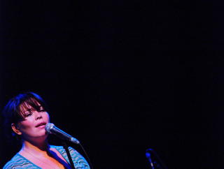 TILBAKE Solveig Slettahjell p� Kongsberg Jazzfestival i 2006. I �r er hun tilbake. 
Foto: Terje Mosnes / Dagbladet