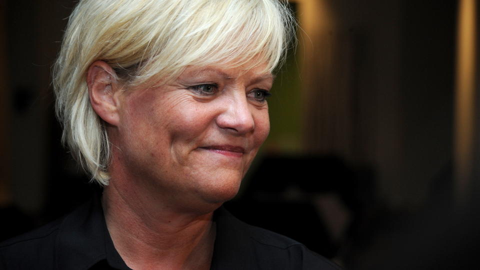 BLIR PROGRAMLEDER: F�rstkommende torsdag blir kunskapsminister Kristin Halvorsen � se i en litt annen rolle enn det vi er vant til, n�r hun skal lede humorprogrammet �Torsdag Kveld fra Nydalen�. Foto: Jacques Hvistendahl
