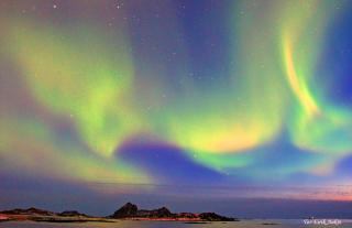  B� I VESTER�LEN: Klokka 01 onsdag. Foto: Tor-Eirik Aakre.