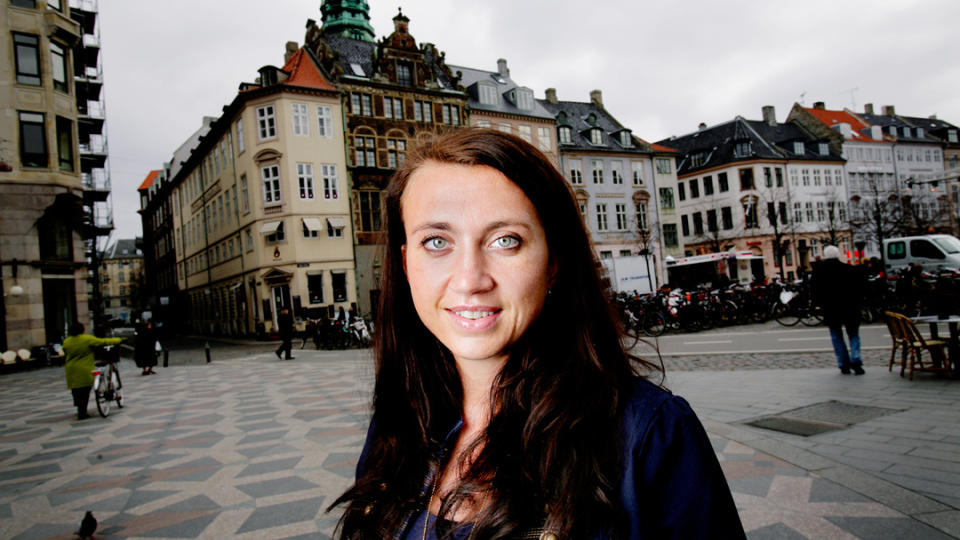 STERK KOST: Den ujevne og produktive forfatteren Camilla L�ckberg imponerer med sin nye roman.
Foto: Kristian Ridder-Nielsen