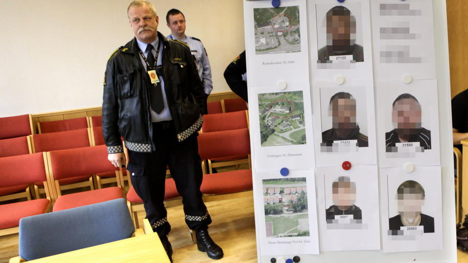 KRIMINELL GRUPPE: Litauerne skal ha tatt seg inn i en lang rekke privatboliger og borttatt store verdier. Foto: Torbj�rn Berg/Dagbladet