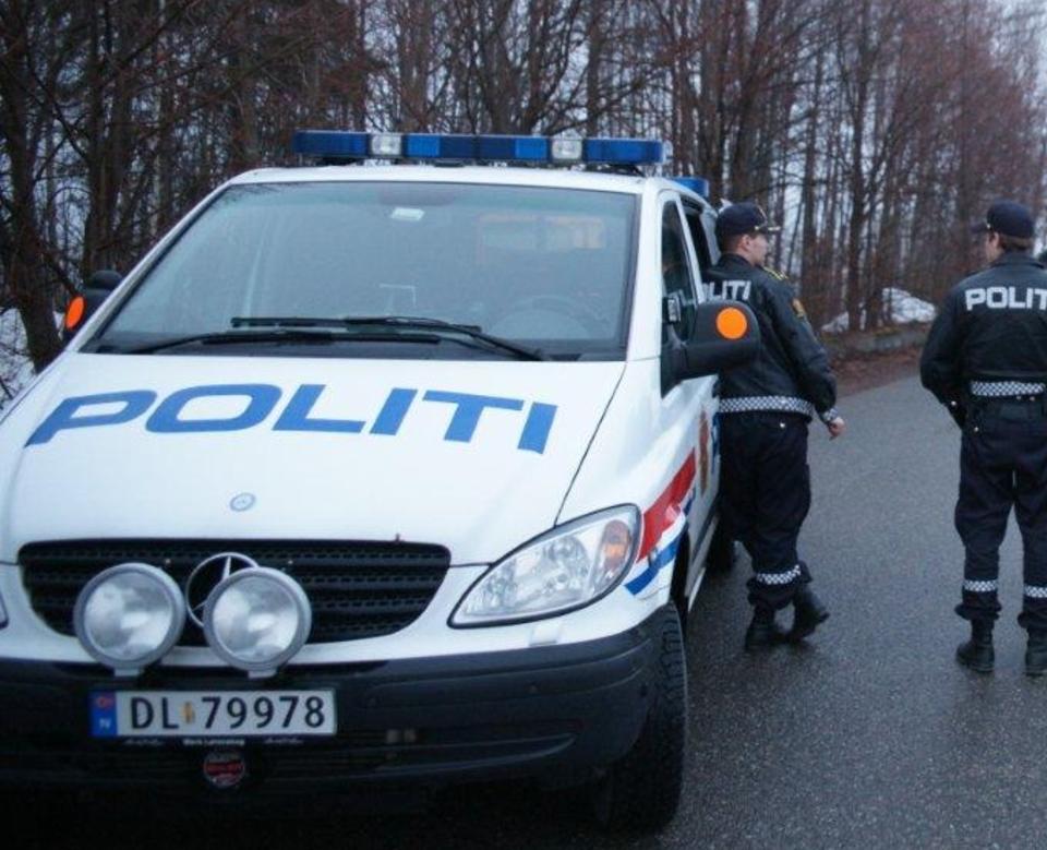 LETER: Politiet har satt i gang s�k etter den 12 �r gamle jenta. Foto: Jonny Olsen.