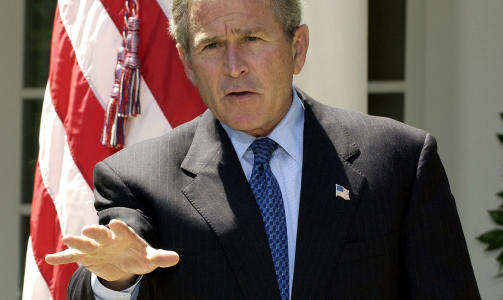 - HAN VISSTE: En tidligere stabssjef hevder George W. Bush visste at flere hundre personer satt uskyldig fengslet. Foto: Reuters