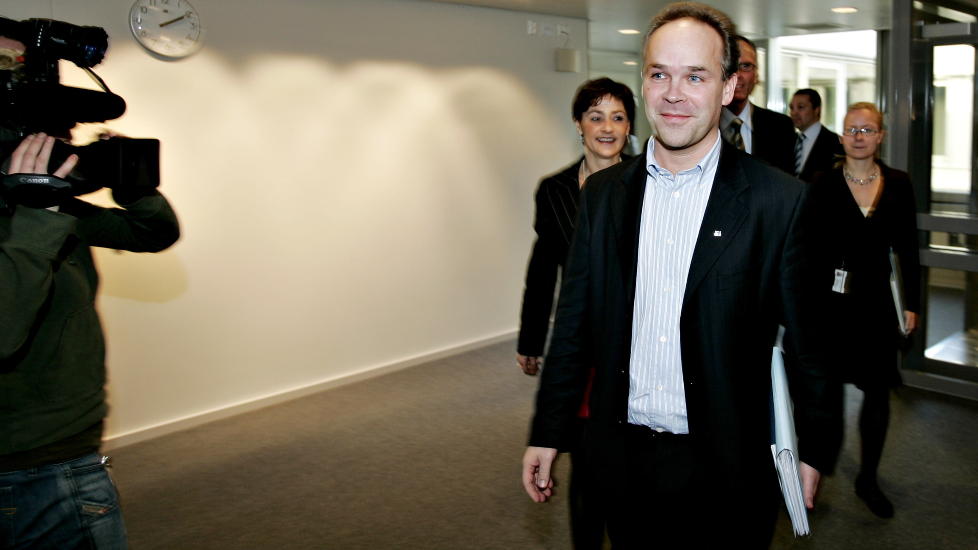 SVAKT: For d�rlig budsjett for kunnskap og helse, mener H�yres Jan Tore Sanner. Foto: OLE C. H. THOMASSEN/Dagbladet