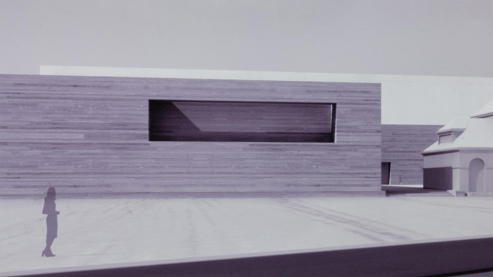 VINNER: Forslaget �Forum Artis� til de tyske arkitektbyr�ene Kleihues og Schuwerk Gesellschaft von Architekten gikk til topps i konkurransen om det nye Nasjonalmuseet p� Vestbanen. Foto: Statsbygg.