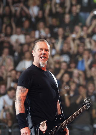 James Hetfield. Foto: Hans Arne Vedlog