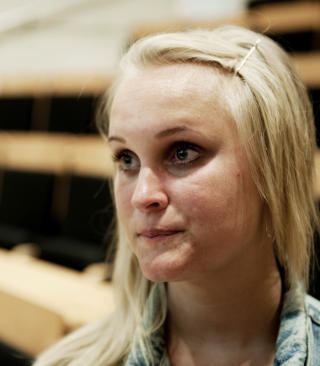  - INGEN OVERG�R REGINES STYRKE:  - Hun er en helt for mange, sier blogger Sofie Fr�ysaa - Sofsen.  FOTO: �ISTEIN NORUM MONSEN.