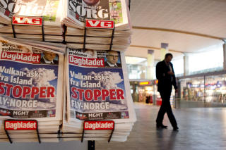 FLYENE ST�R: Flere titusener med flypassasjerer har blitt rammet. 
Foto: H�kon Mosvold Larsen / Scanpix