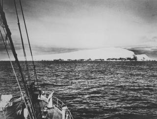 NORSK �Y: Bouvet-�ya i S�rishavet er vulkansk. 
Foto: SCANPIX