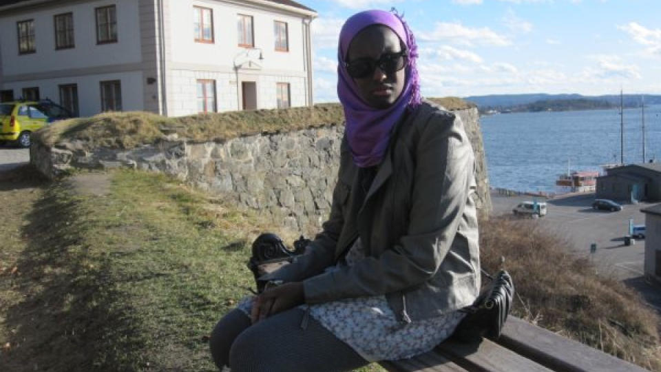 M�NEDENS POET: Muna Jibril gikk til topps i mars ogs�, med et dikt inspirert av Alexandrias gamle &mdash;&nbsp;og delvis tapte &mdash; visdom.