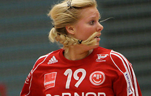 TALENTFULL: Tora Uppstr�m Berg har spilt p� By�sens juniorlag og v�rt p� juniorlandslaget i h�ndball. Foto: Knut Arild Mar�k/H�ndball Trondheim