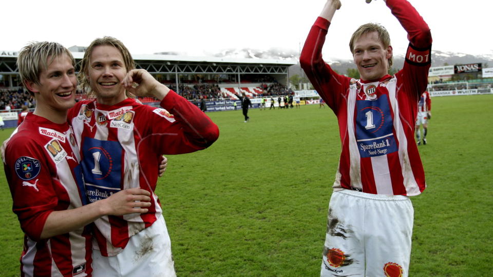 MENER GAMST HAR LITE � VINNE: Bj�rn �Bummen� Johansen og Morten Gamst Pedersen var en gang lagkompiser i Troms�. I dag sa Gamst til Nordlys at han har mistet tilliten til gamleklubben etter rettstvisten med faren- uttalelser som ikke imponerer Bj�rn Johansen. 
Foto: Tor Richardsen / SCANPIX