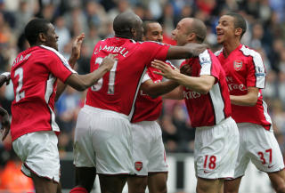 3. PLASS: Arsenals verdi samsvarer med tabellposisjonen i Premier League. Foto: AP/Tim Hales