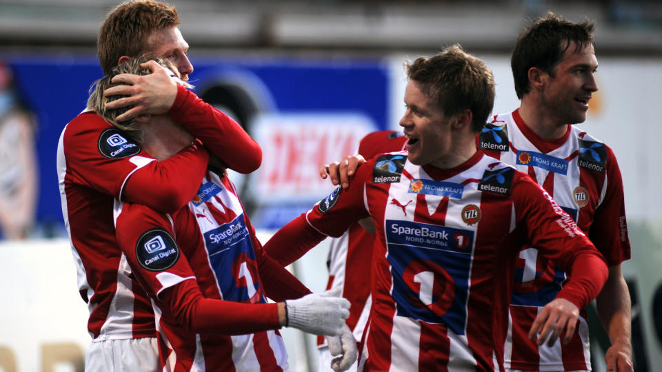 SPORTSLIG KULTUR: Thomas Drage scoret TILs andre m�l i g�r. Troms� har landets sterkeste fotballdistrikt, skriver Dagbladets Esten O. S�ther. Foto: Rune Stoltz Bertinussen / Scanpix