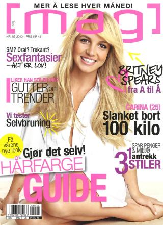 NYTT NUMMER: Cathrine Lars�sen er intervjuet i det nyeste nummeret av Mag. Faksimile: Mag
