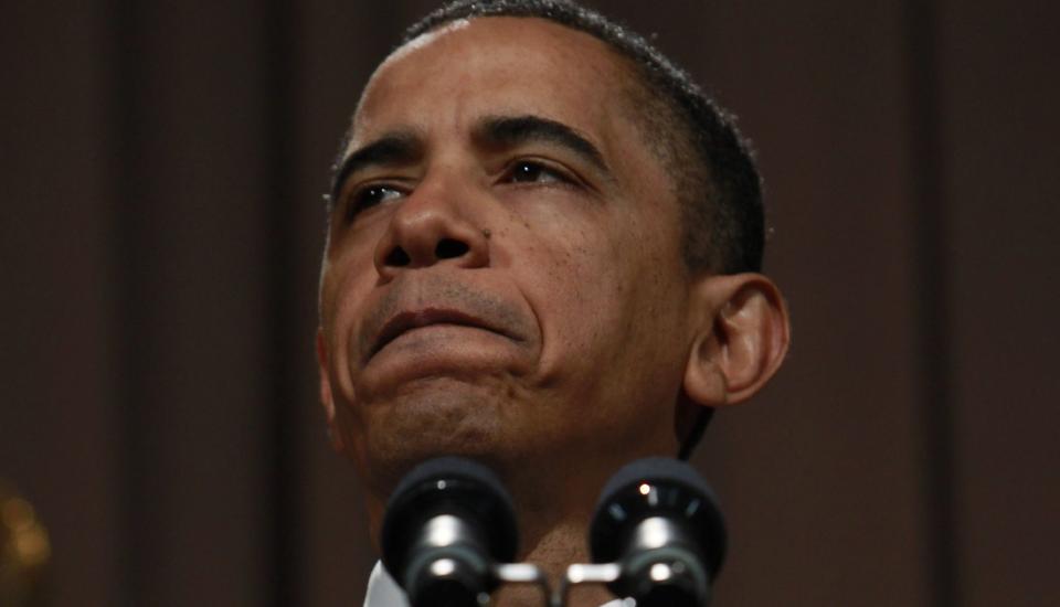 KREVER REFORMER: USAs president Barack Obama (bildet) ber lederne for landets n�ringsliv om � samarbeide med ham og hans regjering om reformer i finanssektoren. Foto: REUTERS / Yuri Gripas / SCANPIX