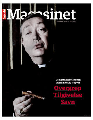 LES MER I MAGASINET: I morgendagens Magasinet kan du, i tillegg til silda til Viestad, lese om den katolske biskopens Bernt Eidsvig, bli med p� en komplisert hjerneoperasjon og sjekke de oppsiktsvekkende bildene til fotografen Alison Jackson.