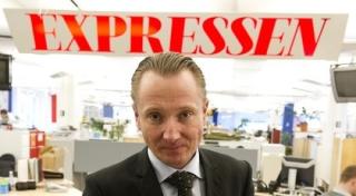 HOFFREPORTER: Johan T. Lindwall i Expressen. Foto: Suvad Mrkonjic