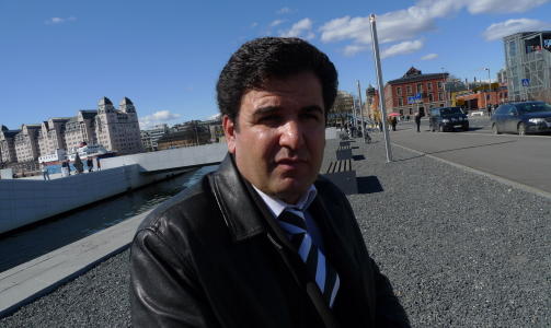 TRUET: Marcos Boluri (36) f�ler seg drapstruet av mulla Krekar, og sier han vil politianmelde ham.  Foto: Sun Heidi S�b�/Dagbladet