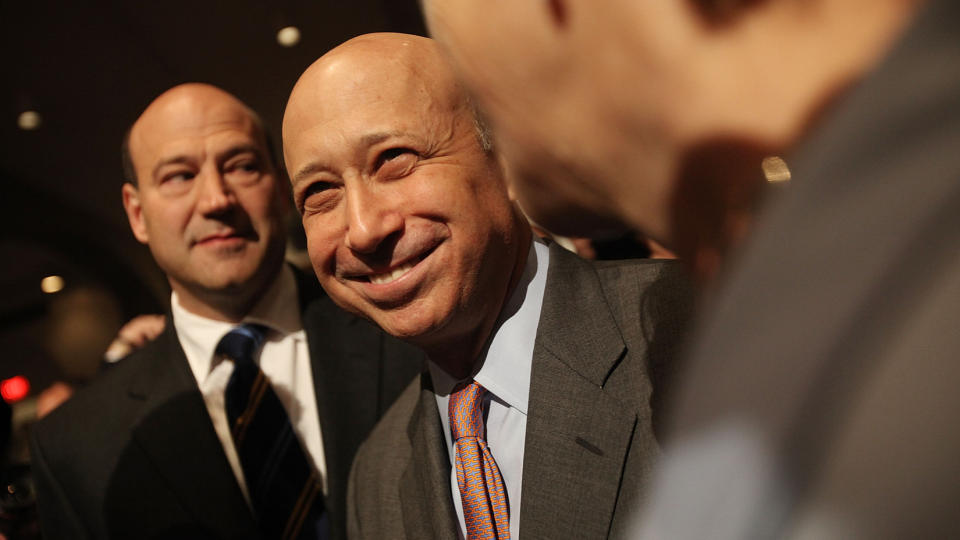 EKSPONERT: I mailkorrespondansen frigitt av senatet i USA forklarer toppsjef Lloyd Bankfein i klartekst hvordan Goldman Sachs svindlet markedet og veddet p� boligmarkedets fall. Foto: Mario Tama/Getty Images/AFP/Scanpix