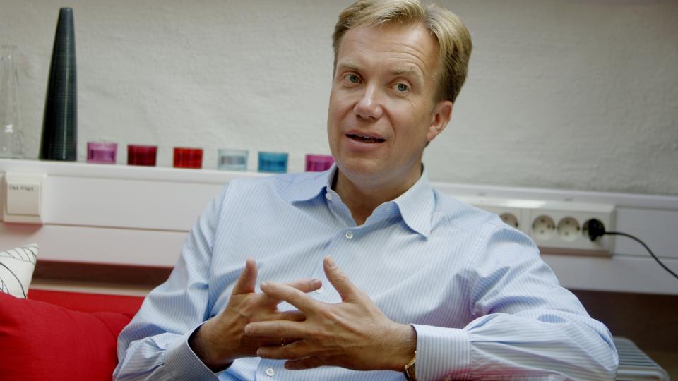 950 000 kr: Generalsekret�r i R�de Kors, B�rge Brende, hadde en �rsinntekt p� 950 000 kroner i fjor, opplyser R�de Kors. Foto: Stian Lysberg Solum / SCANPIX