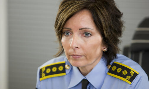 SAMARBEIDER MED SVENSK POLITI: Politiinspekt�r Hanne Kristin Rohde. Foto: SCANPIX