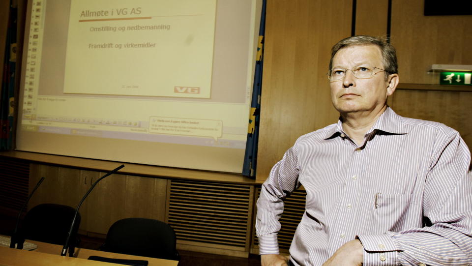 GRATIS? VGs sjefredakt�r Bernt Olufsen skriver en kommentar i egen avis om presseetikk og privatlivets fred - og kommer der med sp�rsm�let om det virkelig var slik at Toras historie nesten var gratis. Foto: Kristian Ridder-Nielsen/Dagbladet