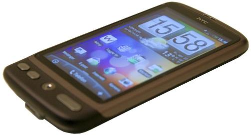 SL�R ALT: HTC Desire. Foto: Hallvard Lunde