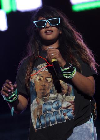 M.I.A: �Born Free� er den f�rste singelen fra den nye og hittil utitulerte tredjealbumet til M.I.A. Foto: Scanpix/AP Photo/Matt Sayles