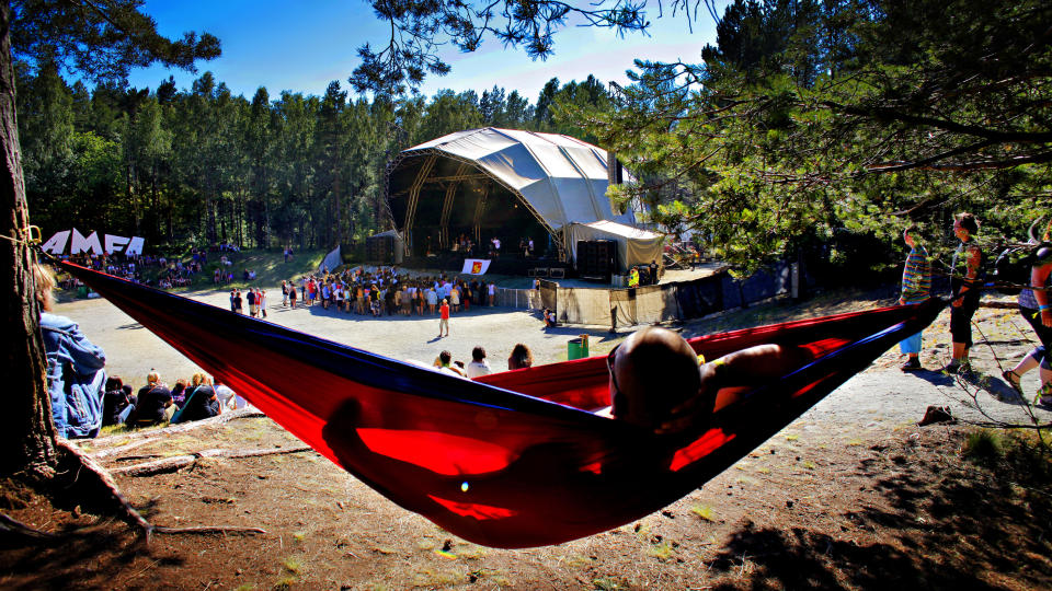 S�RLANDSIDYLL: Festivalen tror de idylliske omgivelsene har mye av skylda for hederen. Foto: LARS EIVIND BONES