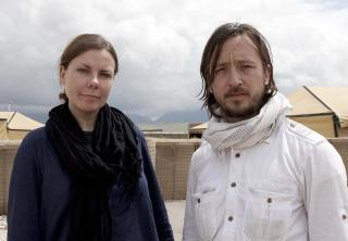 I AFGHANISTAN: Expressens reporter Terese Cristiansson og fotograf Jonte Wentzel dekker skytedramaet i Afghanistan for Dagbladet.
