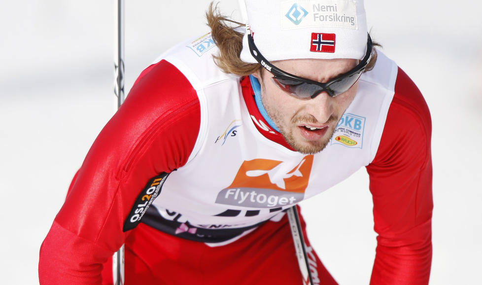 P� KROKEN: Petter Tande bytter ut ski med fiskeb�t framover. Foto: Erlend Aas / Scanpix
