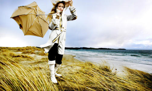 POPUL�R V�RMELDER: Siri Kalvig har bygget opp Storm Weather Center og sjarmert som �Skal vi danse�-deltaker, mens ektemannen har hatt flere toppjobber i oljeindustrien.
Foto: Nina Ruud