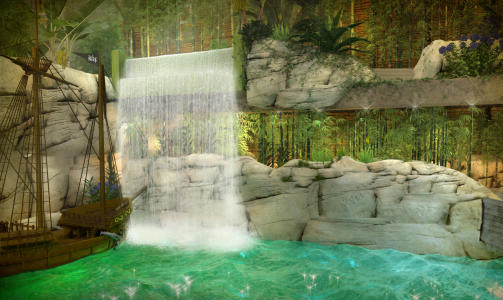  THE REEF:  Her er det plass til badefamilien p� Danmarkstur.