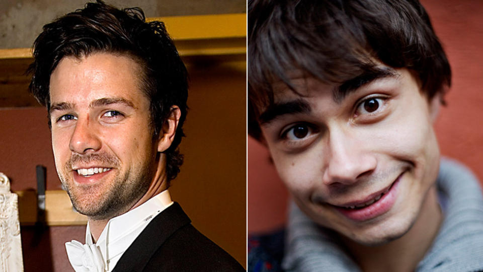 UVENNER?: Didrik Solli-Tangen og Alexander Rybak.
