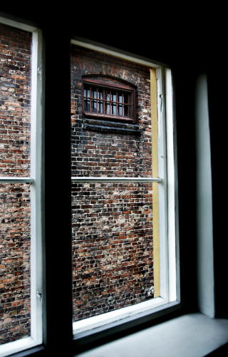 HER SATT HAN FANGET: I denne bygningen satt NS-lederen Vidkun Quisling arrestert.
Foto: Espen R�st/Dagbladet