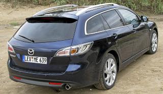POP SOM STV: Stasjonsvognandelen h�y for Mazda 6 i Norge, med rundt 4 av 5 solgte biler, men kommer ogs� som b�de kombi og sedan. Foto: Haakon F�rde