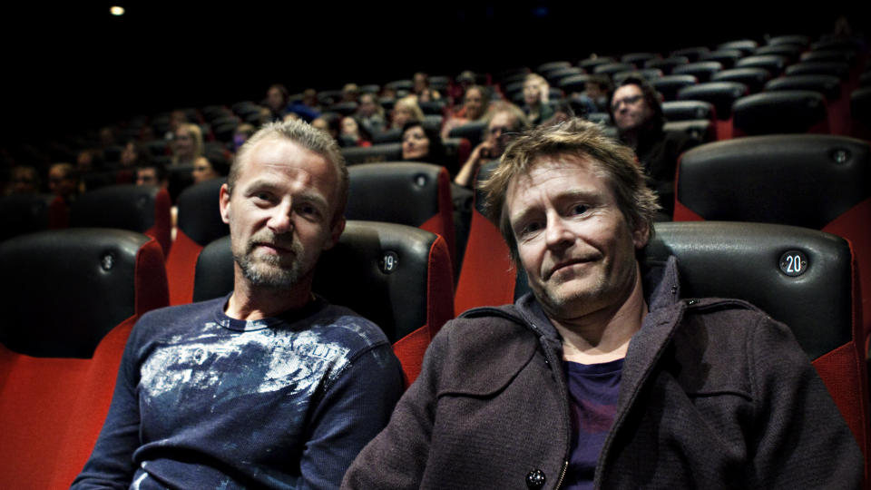HAR LAGET KORTFILM SAMMEN: Jo Nesb� og Henrik Mestad. Foto: NINA HANSEN
